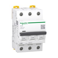 Cầu dao tự động SCHNEIDER MCB 3P 50A 10kA A9F84350