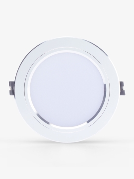 Đèn LED âm trần Downlight đổi màu AT10 viền bạc 12W AT10 ĐM 110/12W