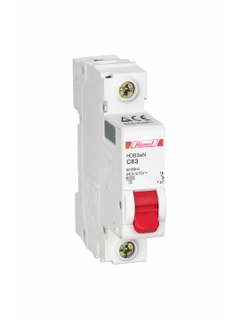 Cầu dao tự động HIMEL MCB 1P 63A HDB3wN1C63