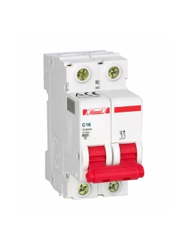 Cầu dao tự động HIMEL MCB 2P 16A HDB3wN2C16