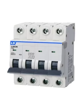 Cầu dao tự động LS MCB 4P 40A LA63N4PC40