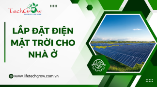 Lắp đặt điện mặt trời cho nhà ở