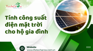 Tính công suất điện mặt trời cho hộ gia đình
