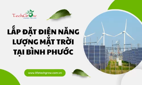 Lắp đặt điện năng lượng mặt trời tại Bình Phước